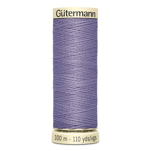 Fil à coudre gütermann - 100% polyester - 100 m - coloris 202 parme