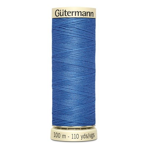 Fil à coudre gütermann - 100% polyester - 100 m - coloris 213 bleu