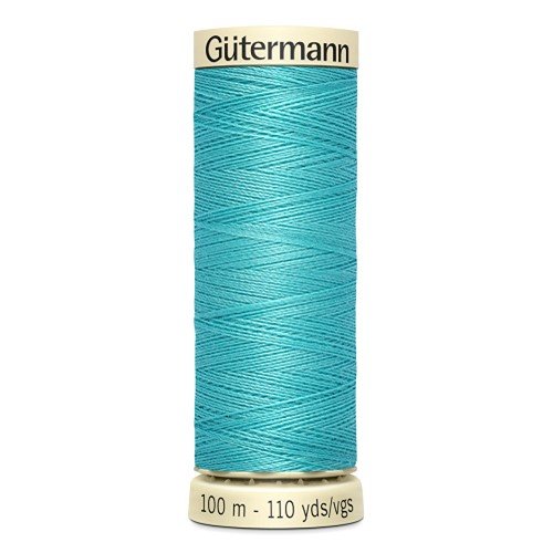 Fil à coudre gütermann - 100% polyester - 100 m - coloris 192 bleu