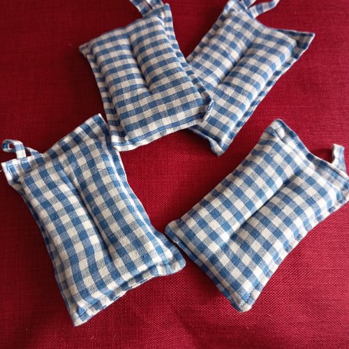 Eponges pour la  cuisine en pur coton lavables machine