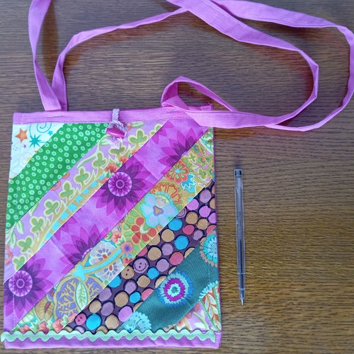 Petit sac pour elle en patchwork