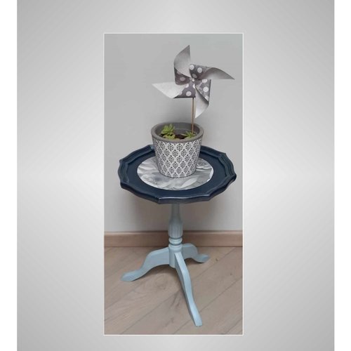 Guéridon ancien, chevet ancien, meuble vintage, chevet vintage, bout de canapé, meuble d'appoint, selette