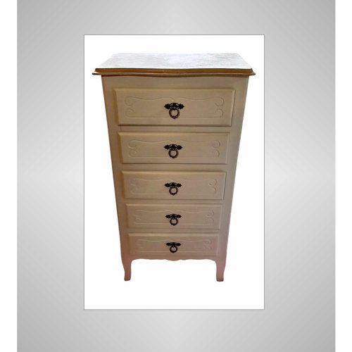 Chiffonnier vintage, commode ancienne, étagère ancienne, meuble de rangement vintage, meuble d'appoint, semainier