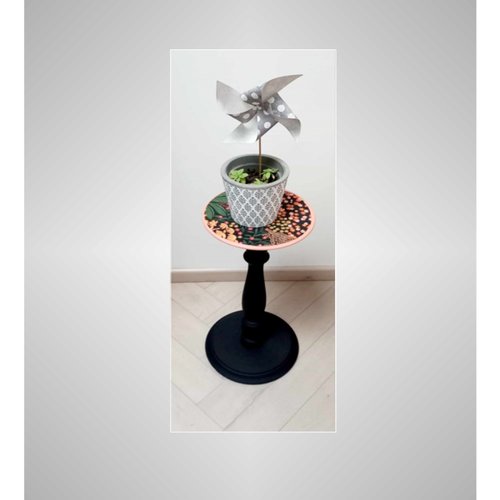 Guéridon ancien, chevet ancien, meuble vintage, chevet vintage, bout de canapé, meuble d'appoint, selette