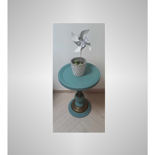 Guéridon ancien, chevet ancien, meuble vintage, chevet vintage, bout de canapé, meuble d'appoint, selette