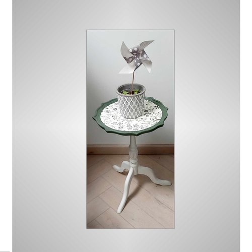 Guéridon ancien, chevet ancien, meuble vintage, chevet vintage, bout de canapé, meuble d'appoint, selette