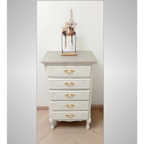 Chiffonnier vintage, commode ancienne, étagère ancienne, meuble de rangement vintage, meuble d'appoint, semainier, buffet