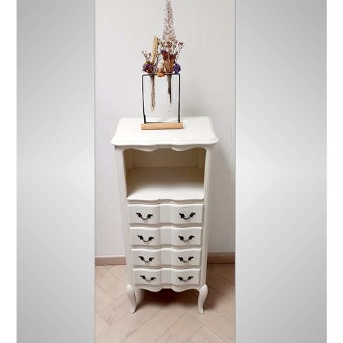 Chiffonnier vintage, commode ancienne, étagère ancienne, meuble de rangement vintage, meuble d'appoint, semainier, buffet