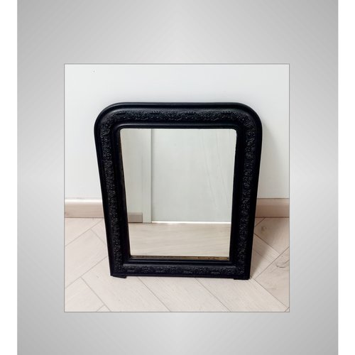 Miroir ancien patiné, miroir shabby chic, miroir vintage