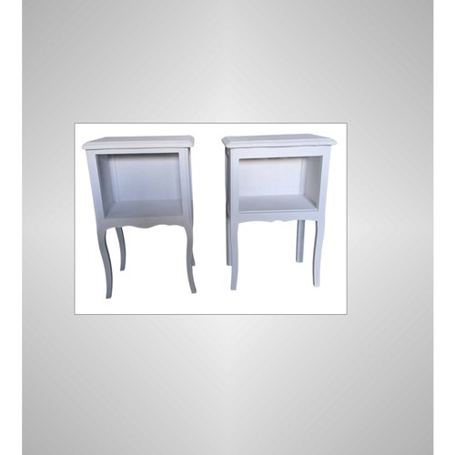 Chevet ancien relooké, chevet vintage, meuble d'appoint, table de nuit relookée, console