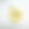 1 pendentif rond "mauvais oeil" symboles célestes, 30*25mm, doré (usbd106)