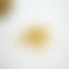 100 anneaux de jonction ouverts doré 4mm (8sad02)