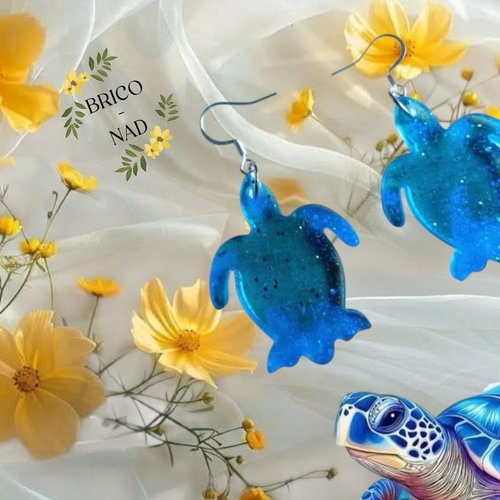Boucle d'oreilles "tortues