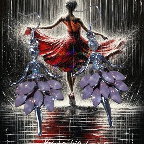 Boucles -d'oreilles " danseuse"