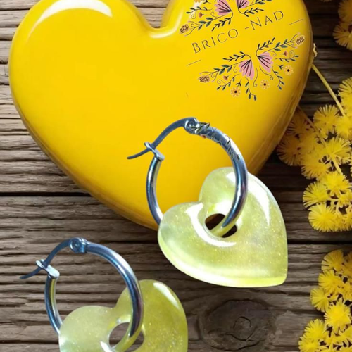 Boucle d'oreille "coeur"