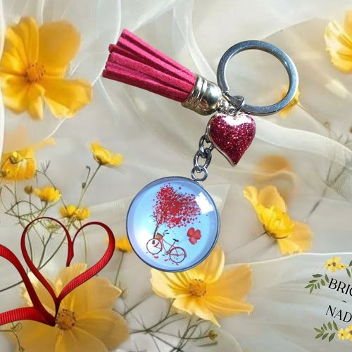 Porte- clé "romantique"