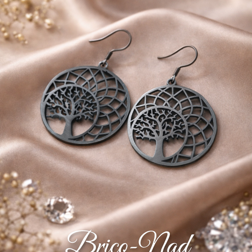 Boucles d'oreilles "arbre de vie"