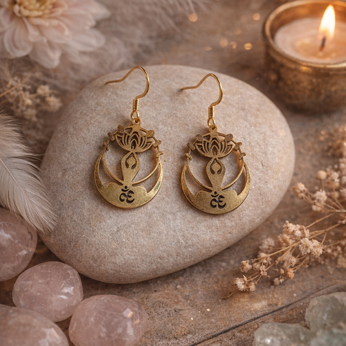 Boucles d’oreilles esprit bouddha