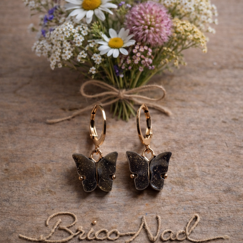 Boucles d’oreilles papillon