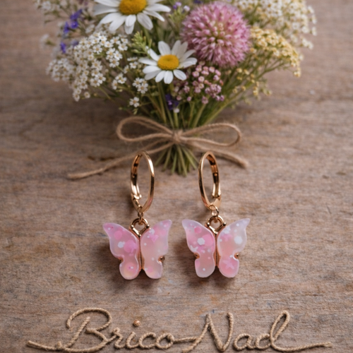 Boucles d’oreilles papillon