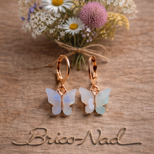 Boucles d’oreilles papillon