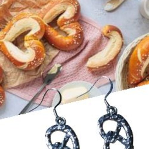 Boucles -d'oreilles "bretzel"