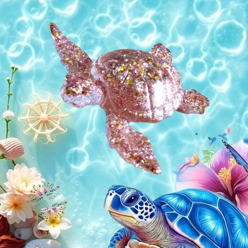 Tortue en résine