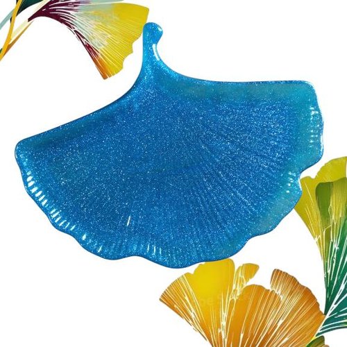 Coupelle feuille de ginkgo en résine