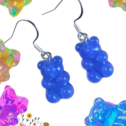 Boucles d'oreilles nounours