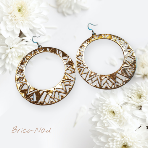 Boucles d’oreilles  créole