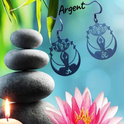 Boucles d’oreilles esprit bouddha