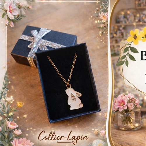 Collier lapin