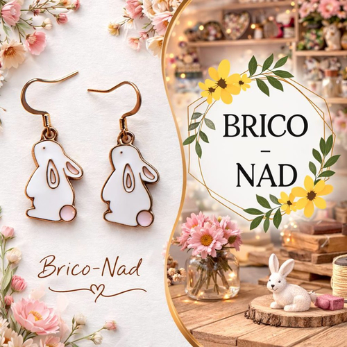 Boucle- d'oreille lapin