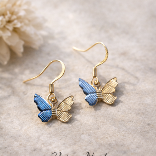 Boucles d’oreilles papillon