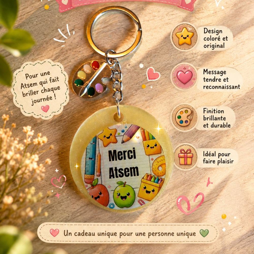 Porte clé atsem