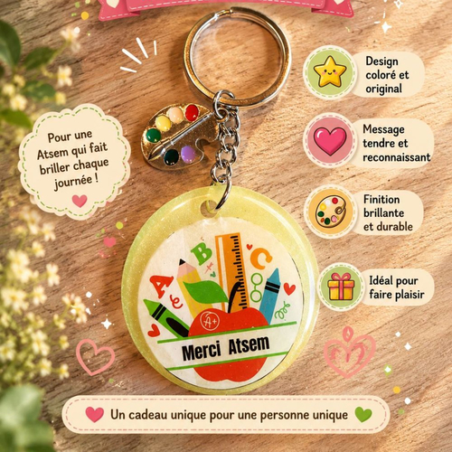 Porte clé atsem