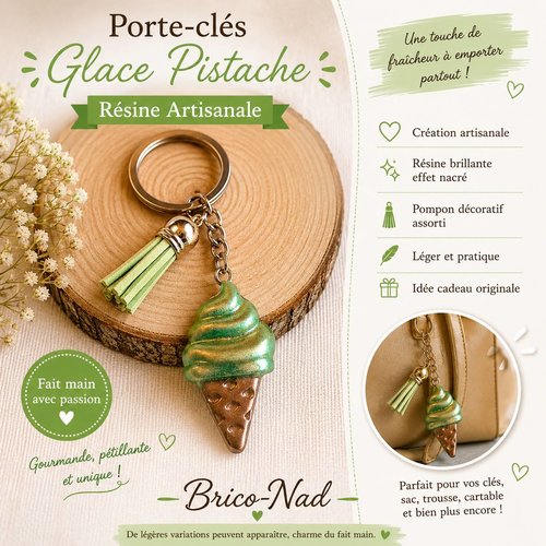 Porte clé glace