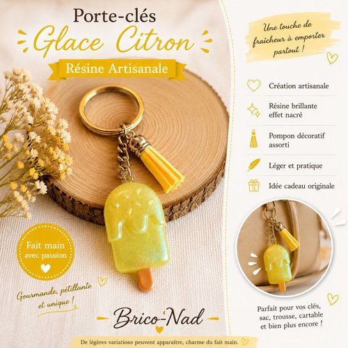 Porte clé glace