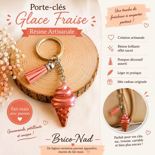 Porte clé glace