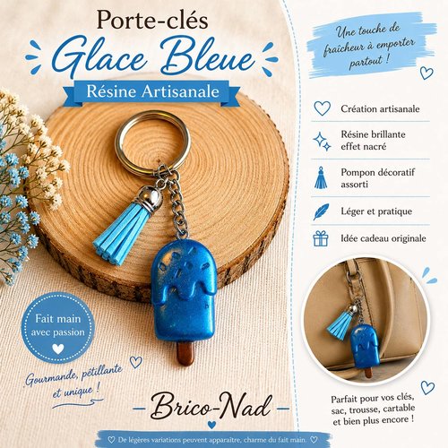 Porte clé glace