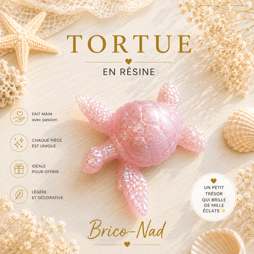Tortue résine