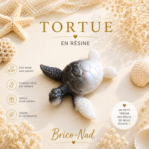 Tortue résine
