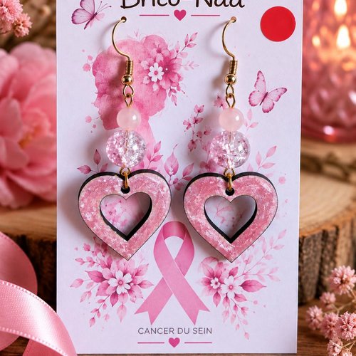 Boucles d'oreilles "coeur"