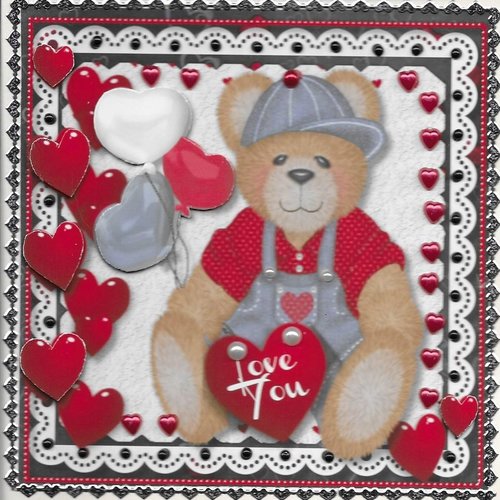 Carte saint valentin, fiançailles - stva 41