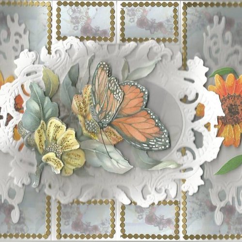 Carte papillons, insectes - pi 44