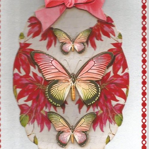 Carte papillons, insectes - pi 55