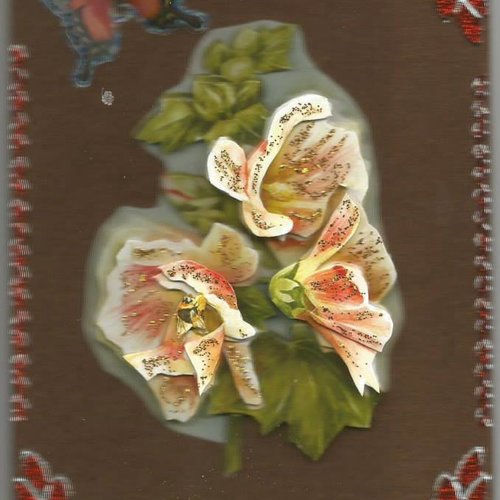 Carte fleurs - fl 58