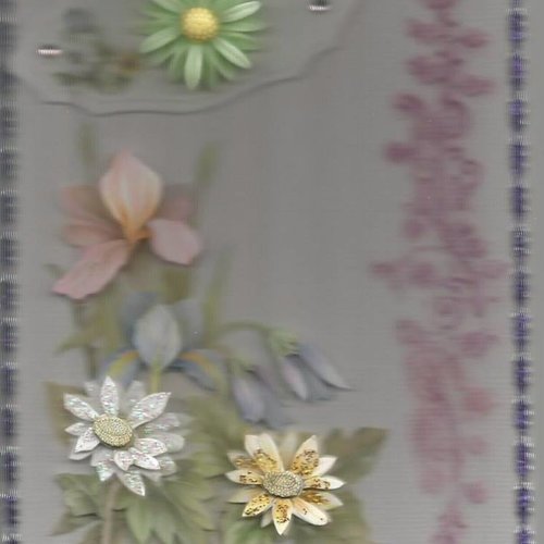 Carte fleurs - fl 42
