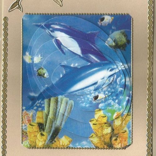 Carte dauphins  - da 04
