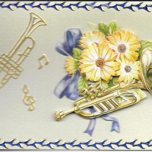 Carte instruments de musique, - ins 47